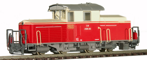 Ferro Train 201-590 - TB 2091.03 red/ivory, museum-loco